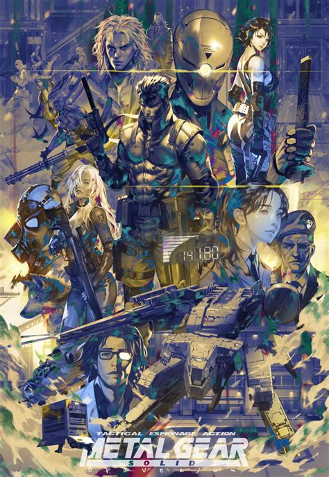 metal gear box clip art|metal gear solid 1 artwork.